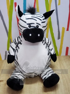 Zebra<br><br> individuell bestickt personalisiert mit deinem Wunschdesign<br> ein super Geschenk zur Geburt Taufe Kommunion Einschulung Weihnachten