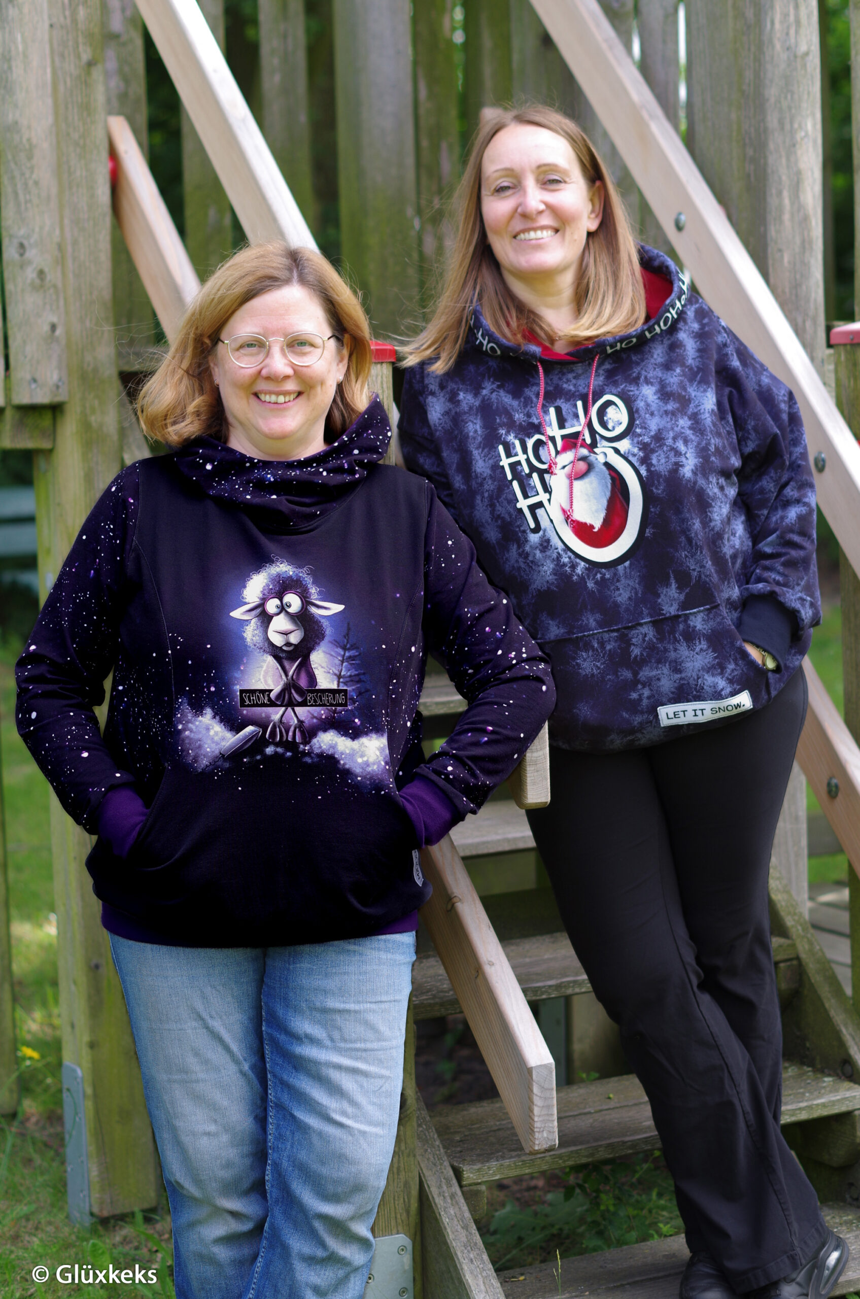 Kombistoff HoHoHo French Terry Xmas Vibes by Thorsten Berger – Bild 4