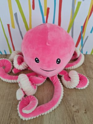 Oktopus pink Kuscheltier